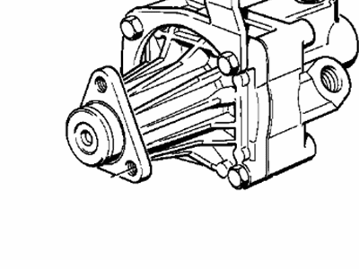 1993 BMW M5 Power Steering Pump - 32412226402