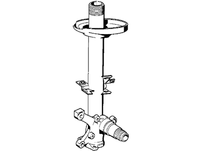 BMW 31319065449 Front Left Spring Strut With Wheel Hub