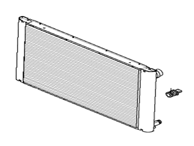 BMW 535i Radiator - 17117795138