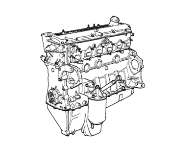 BMW 11009059270 Set Mounting Parts Short Engine