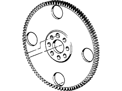 BMW 524td Flywheel - 11221288629