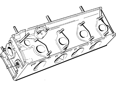 1975 BMW 2002 Cylinder Head - 11121262178