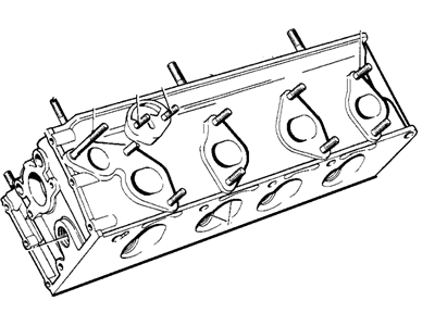 1969 BMW 1602 Cylinder Head - 11120621013