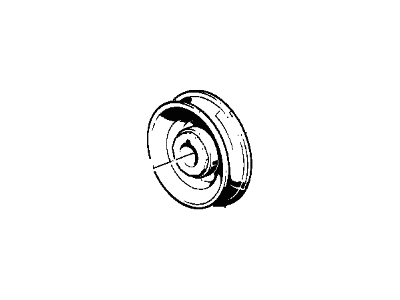 1987 BMW 325e Alternator Pulley - 12311288238