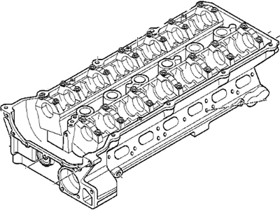 2003 BMW 320i Cylinder Head - 11127514539