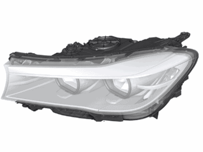 BMW 750i Headlight - 63117408705