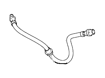 BMW X5 M Hydraulic Hose - 34306853744