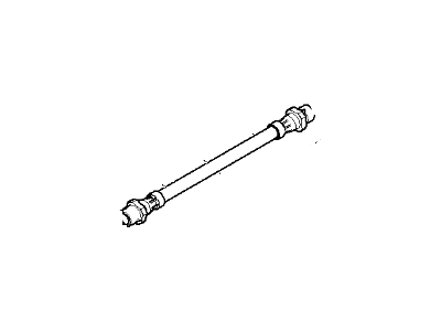 2013 BMW X5 M Brake Line - 34326853745