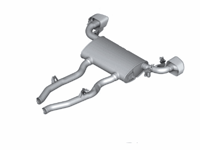 2019 BMW X3 Exhaust Pipe - 18308693952