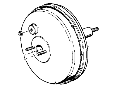 BMW M3 Brake Booster - 34332225506