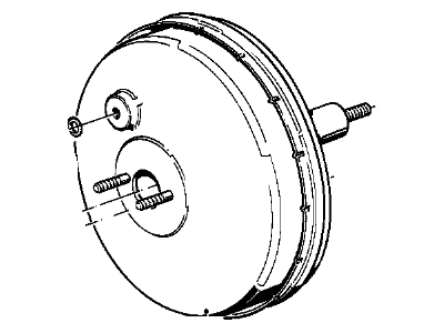 BMW Brake Booster - 34331157416