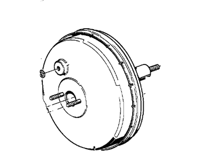 1988 BMW 735i Brake Booster - 34331161486