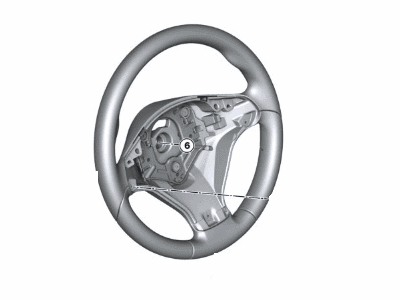 2013 BMW X5 Steering Wheel - 32307844566