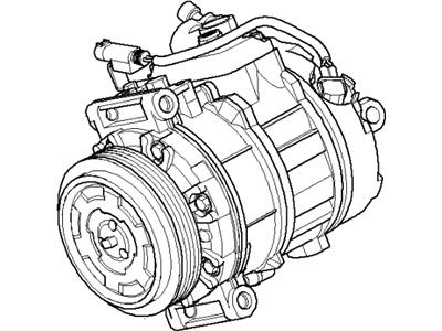 BMW 550i A/C Compressor - 64509174807