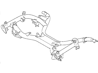 BMW 740iL Front Cross-Member - 31111092323