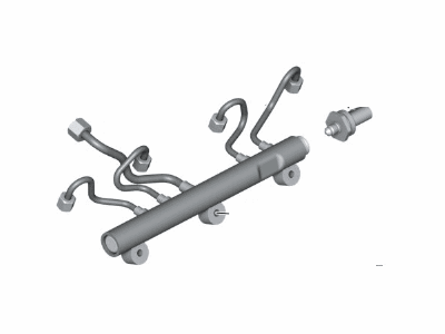 BMW Alpina B7 Fuel Rail - 13538601017