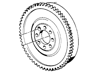 21211223419 BMW Twin Mass Flywheel Illustration 1 of 1