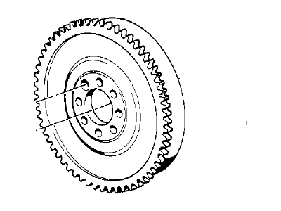 1989 BMW 735i Flywheel - 21211223010