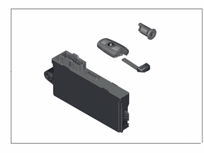 BMW 51212990433 Set Uniform Locking System