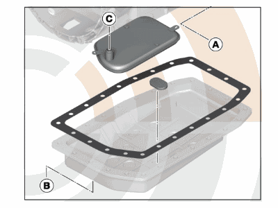 BMW Automatic Transmission Filter - 24152333915