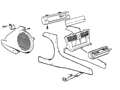 BMW 51161848157 Storing Partition