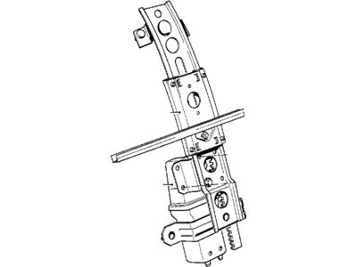 BMW 51371874606 Rear Right Window Regulator