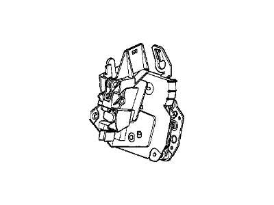 1992 BMW 318i Door Latch Assembly - 51228122419