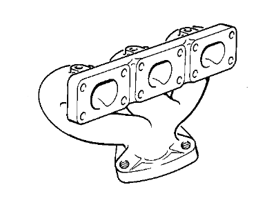 1995 BMW 325is Exhaust Manifold - 11621716733