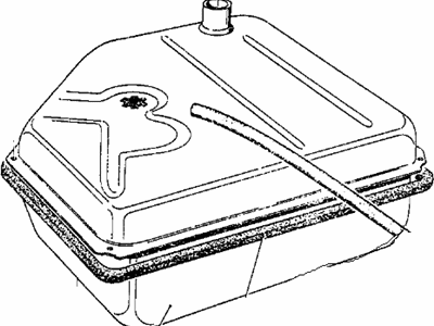 BMW 2800CS Fuel Tank - 16111107592