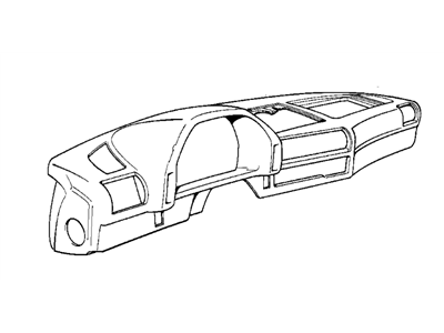 BMW 51451969183 Trim Panel Dashboard