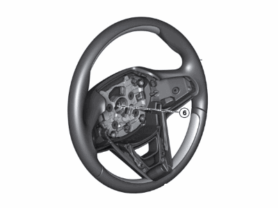 BMW 32306871752 Leather Steering Wheel Rim