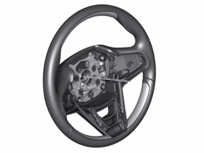BMW 32306871742 Steering Wheel Rim Leather
