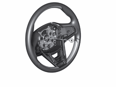 BMW 32306871762 Leather Steering Wheel Rim