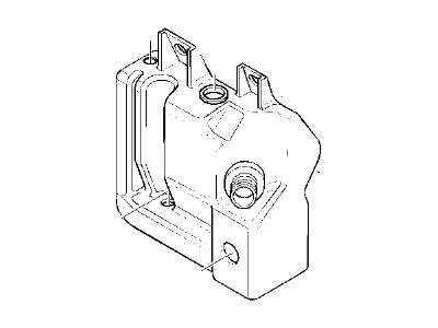 BMW 540i Washer Reservoir - 61677044897