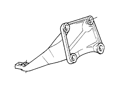 BMW 525i Engine Mount Bracket - 11811133362