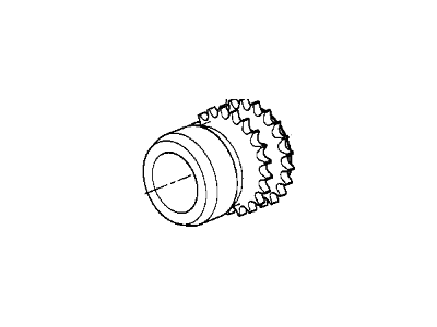 1992 BMW 750iL Crankshaft Gear - 11211710237