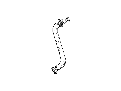 1971 BMW 2002 Cooling Hose - 64214474130