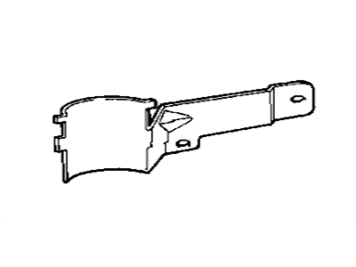 BMW 21521159341 Clutch Compensation Tank Bracket