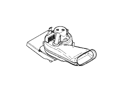 1999 BMW 540i Blower Motor - 64118375959
