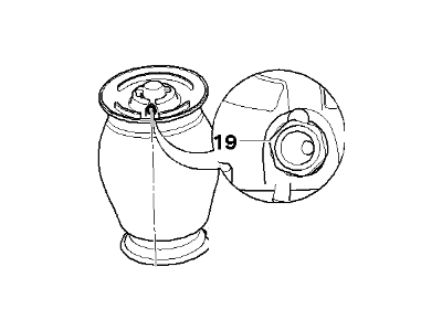 BMW 535i xDrive Air Suspension Spring - 37126765602