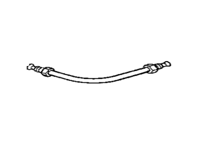 1989 BMW 535i Clutch Hose - 21522294373