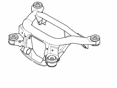 2008 BMW Z4 M Rear Crossmember - 33312282490