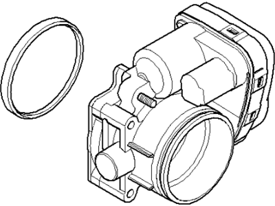 BMW 13547515196 Throttle Body Assembly