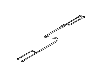 2006 BMW 750i Battery Cable - 61126904901