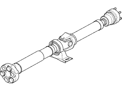 2002 BMW 745i Drive Shaft - 26107530431