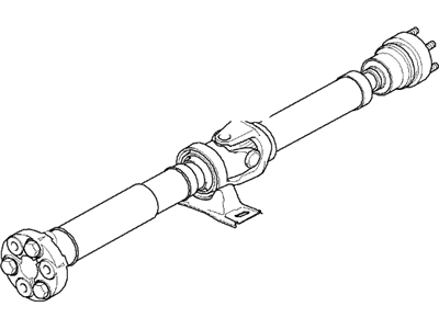 2007 BMW Z4 M Drive Shaft - 26117840479