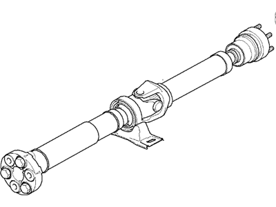 2004 BMW 330Ci Drive Shaft - 26117505206