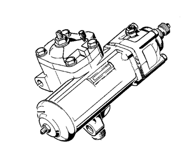 1985 BMW 735i Steering Gearbox - 32131123474