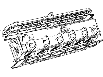 1974 BMW Bavaria Cylinder Head - 11121250017