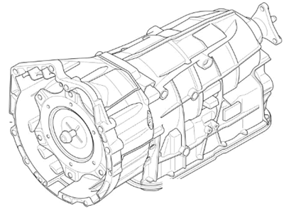 2010 BMW 323i Transmission Assembly - 24007593223